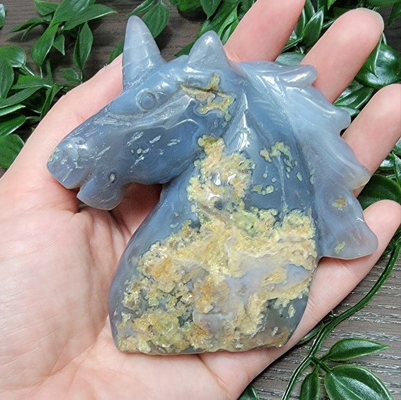 Agate unicorn - Picture 3 of 7
